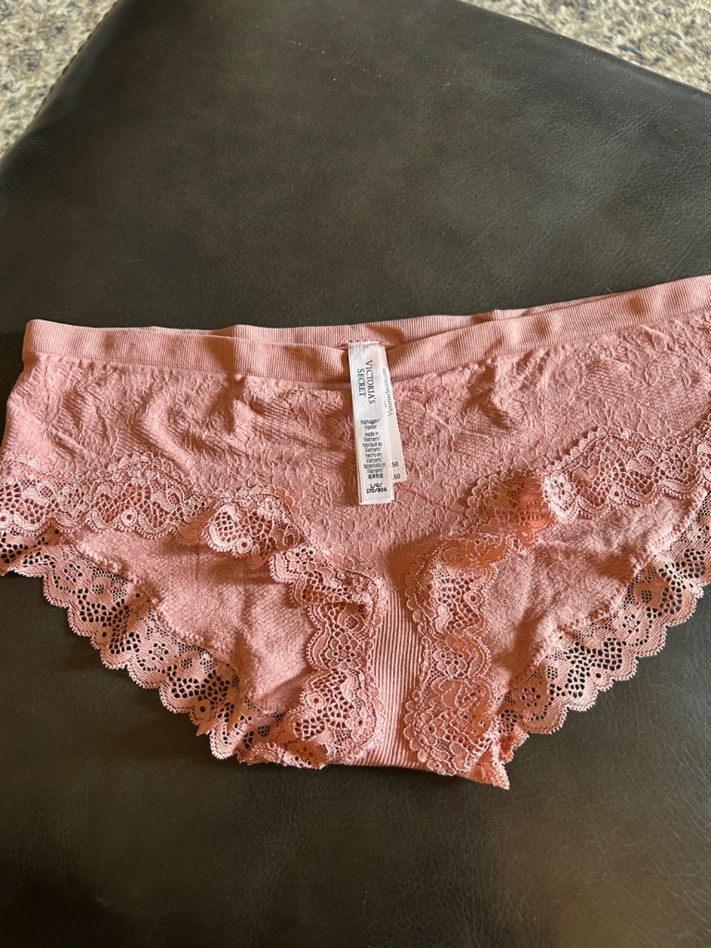 Victoria's Secret Pink Lace Hipster Panty